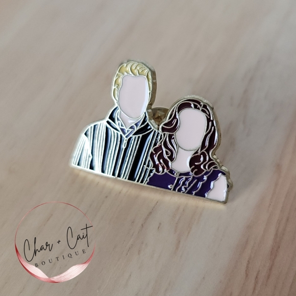 Jewelry - Twilight Carlisle and Esme Enamel Pin
